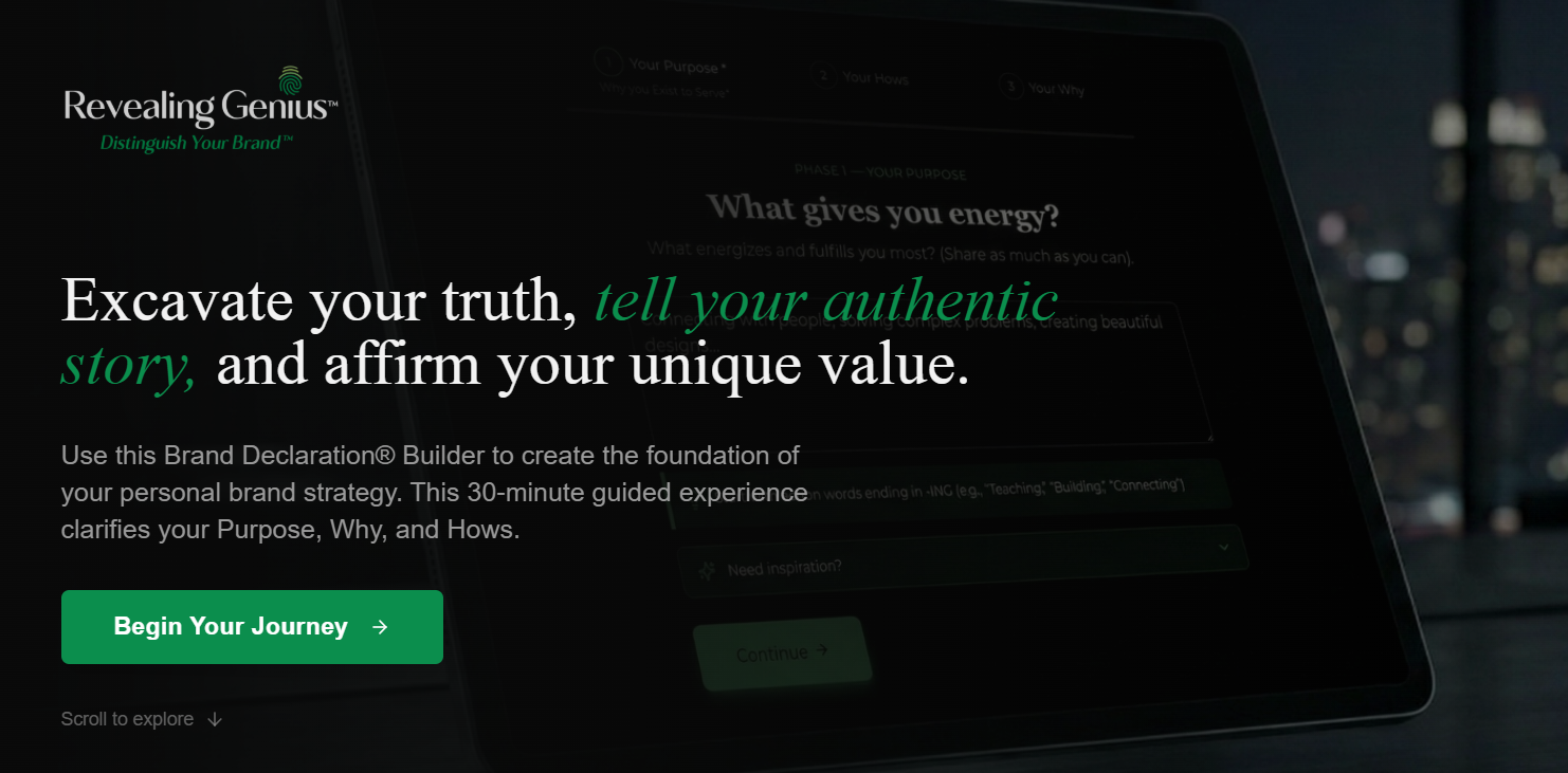 Brand Declaration Builder Screenshot