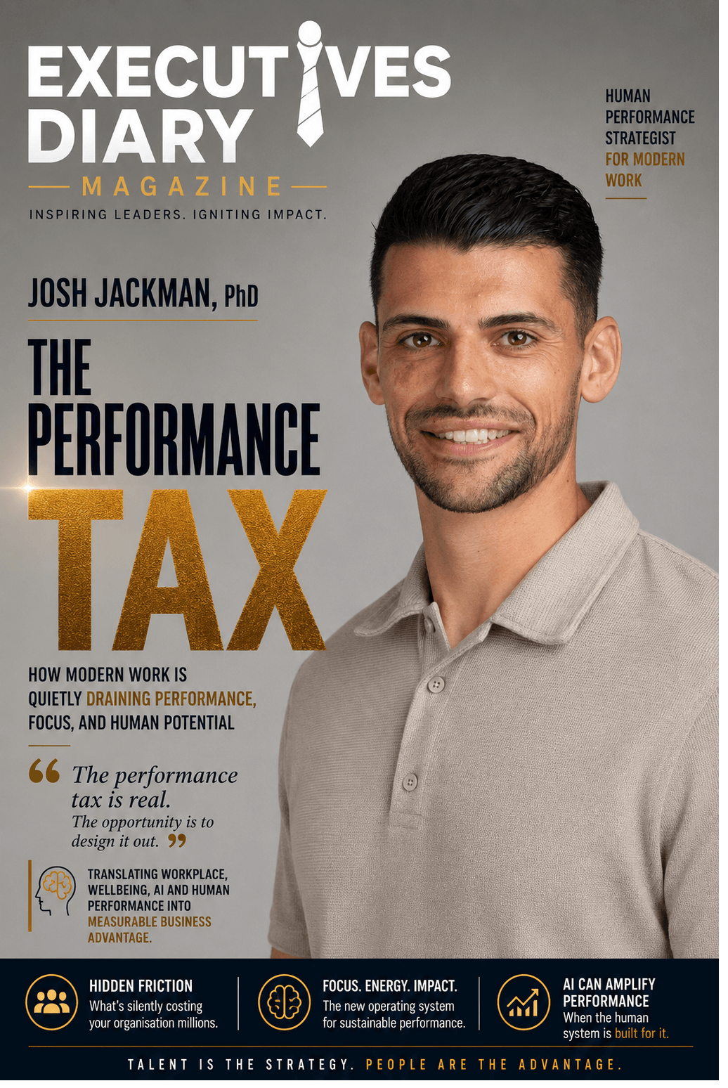 Josh Jackman, PhD Cover Image