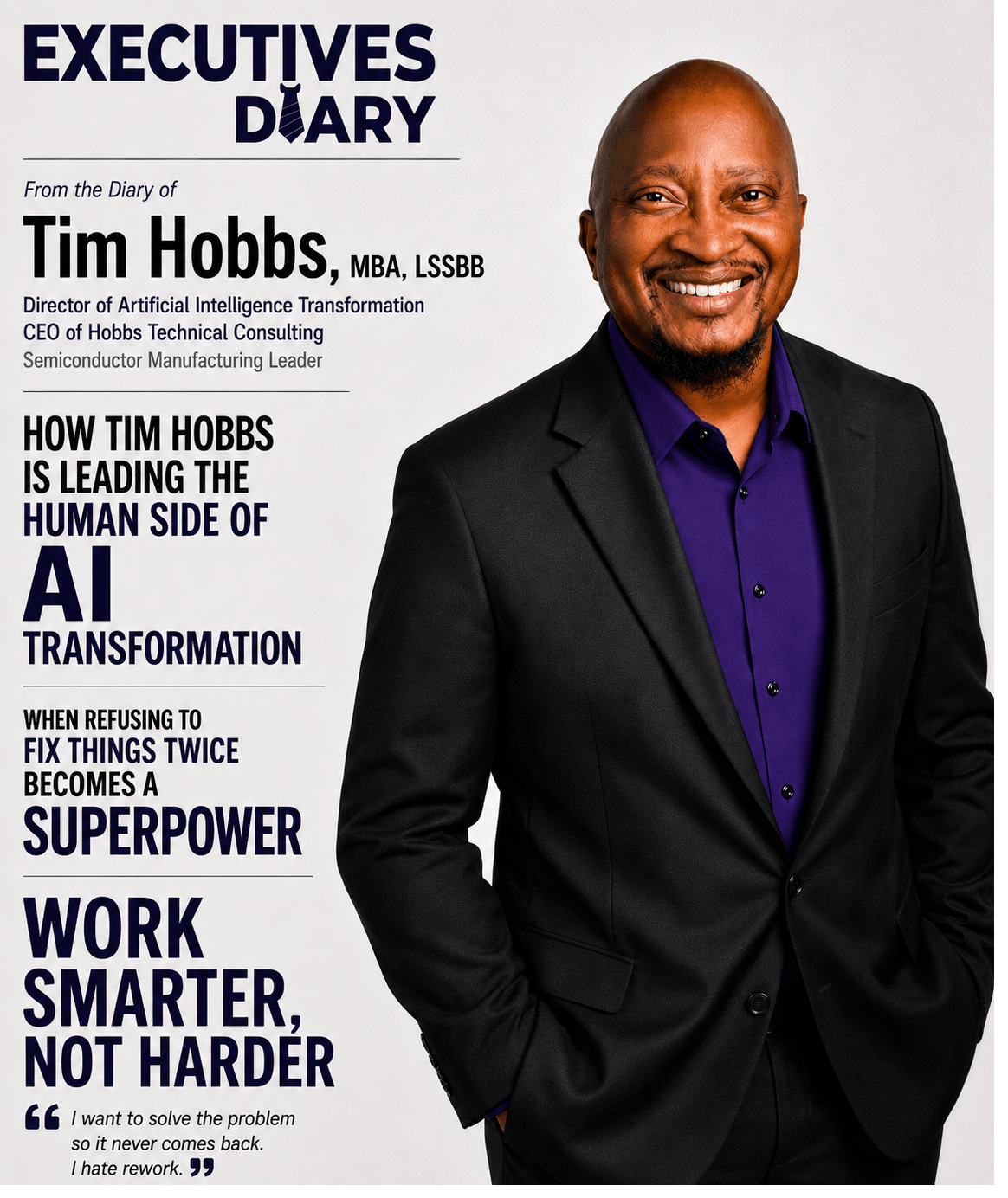 Tim Hobbs Cover Feature