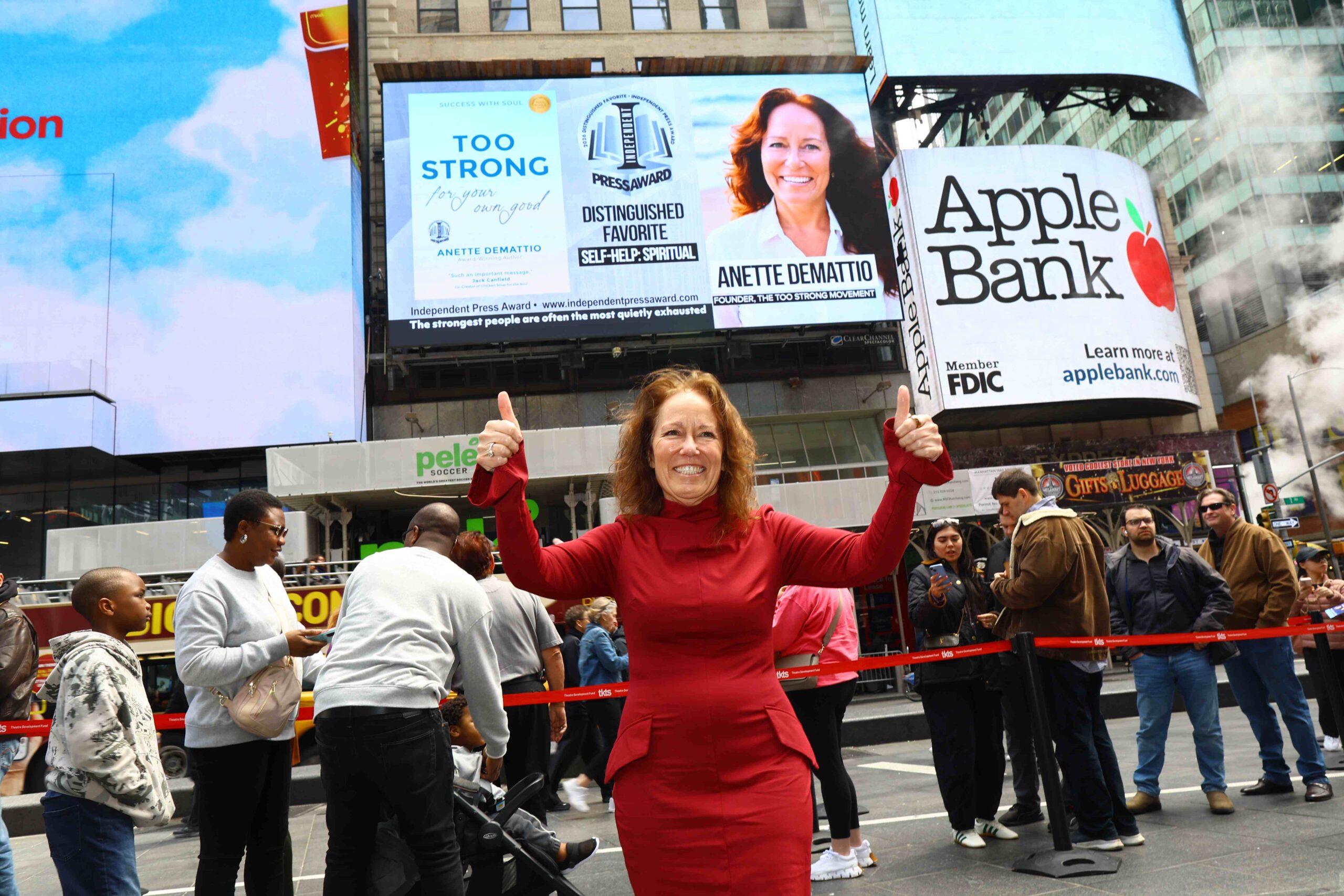 Anette DeMattio Times Square